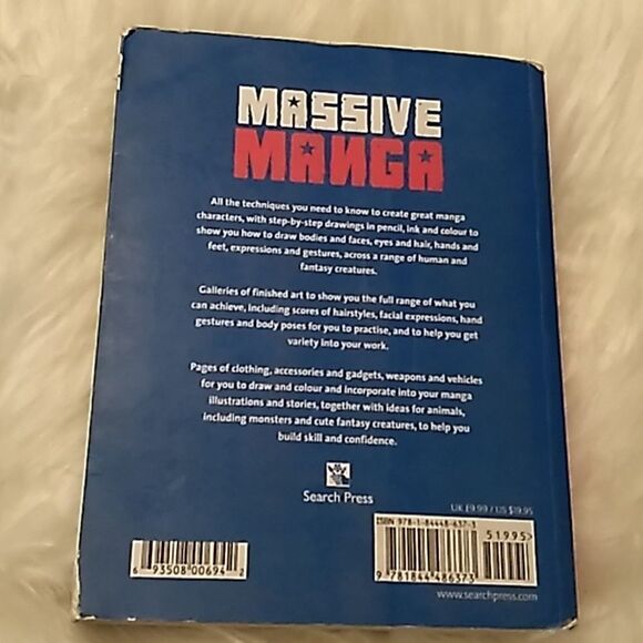 Massive Manga: Techniques for drawing inking coloring Manga - Picture 2 of 12